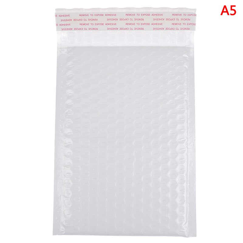 8pcs White Paper Bubble Padded Mailers Envelopes Bag Bubble Mailing Envelope Bag Packaging Bags Mailer Bags: A5