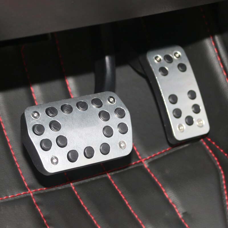 Aleación de aluminio, Pedal de acelerador para automóvil, almohadillas para Pedal de acelerador, cubre pedales para Ford Focus 2 3 4 MK2 MK3 MK4 2005