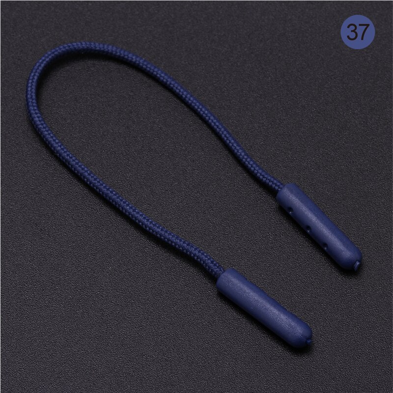 Tirette en plastique 50 pièces/lot, cordon de fermeture à glissière Compact, sac de bagages, tête de fermeture à glissière: color 37