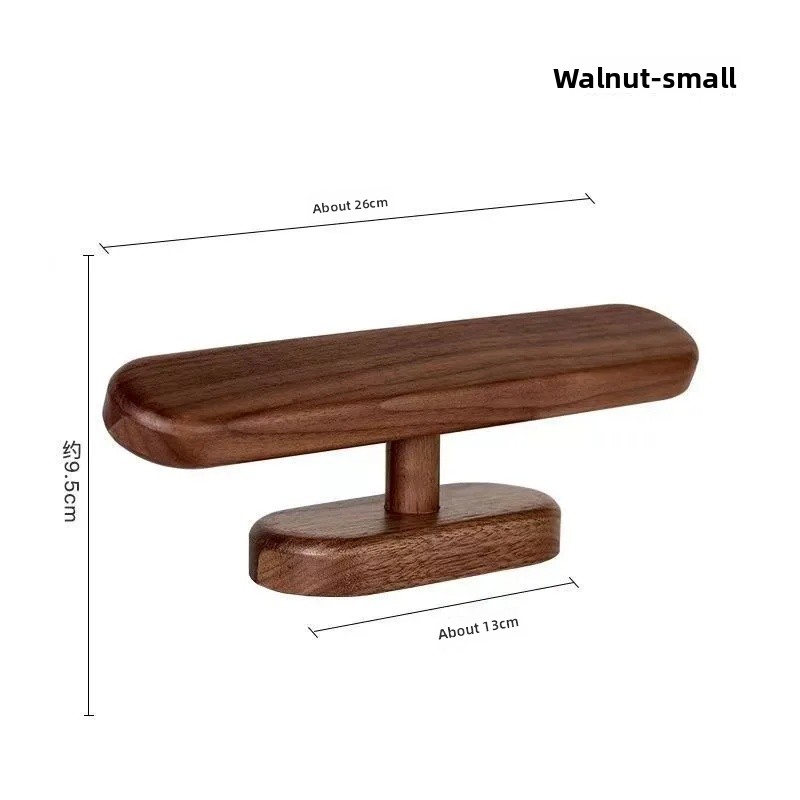 Kreatywny Drewniany Stojak Ekspozycyjny na Zegarki Stojak na Bransoletki Naszyjniki Organizer robić Przechowywania Akcesoriów Jubilerskich Ekspozytor: Czerwony