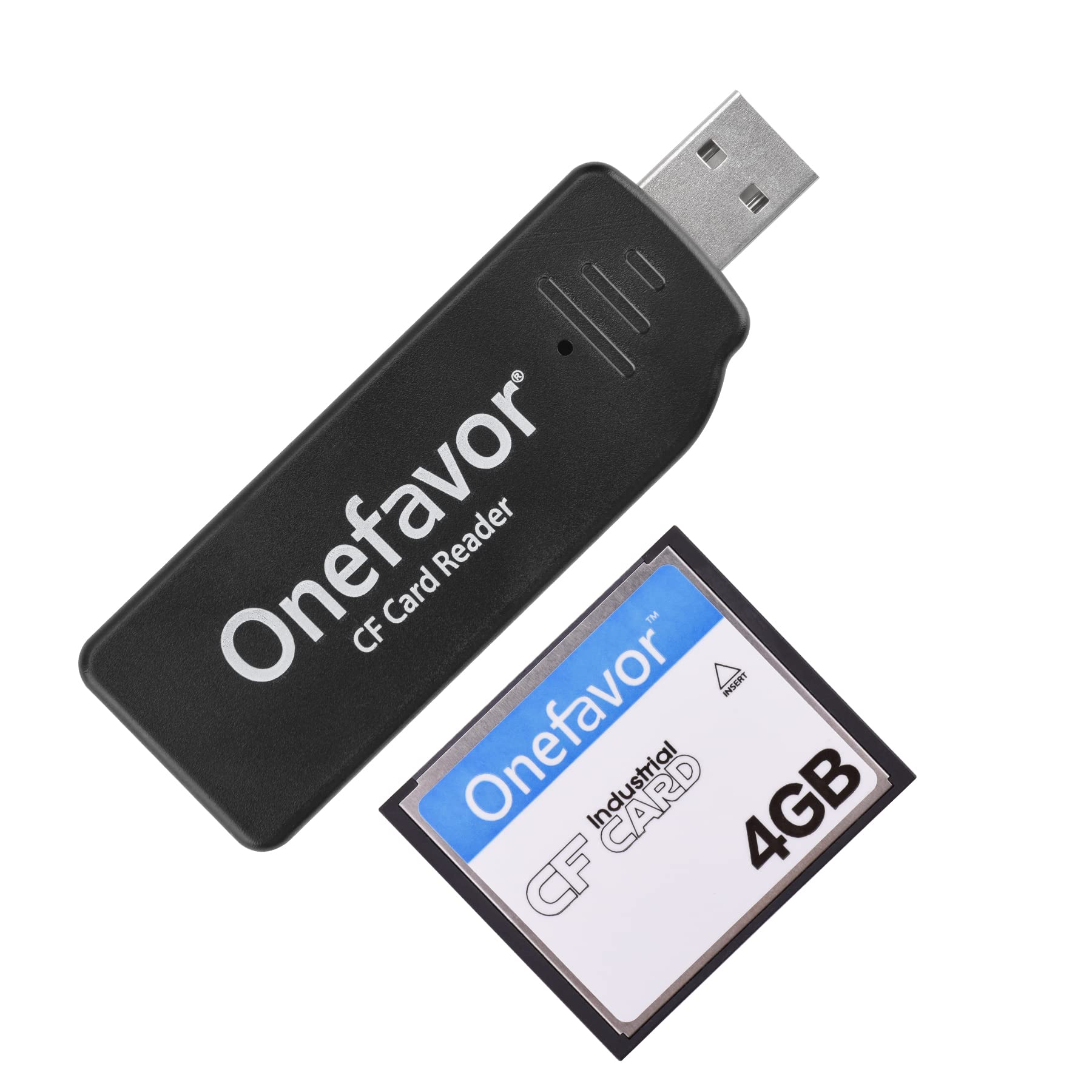 CF Card Reader Compact Flash Memory Card Reader CompactFlash Cards USB Reader/Writer High-Speed USB 2.0 CF Card Reader: 256GB