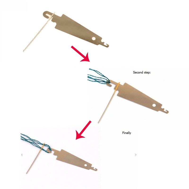 New30 Stukken 3 Maten (22,24, 26) kruissteek Naalden Gouden Grote-Eye Borduren Hand Naaien Naalden Met Opslag Fles