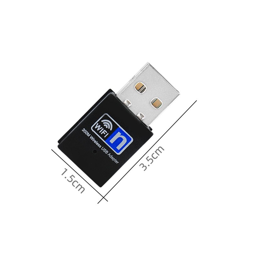 Wireless 802.11b/g/n USB Adapter 300Mbps Signal Wifi Dongle USB 2.0 WiFi Wireless Network Card Receiver