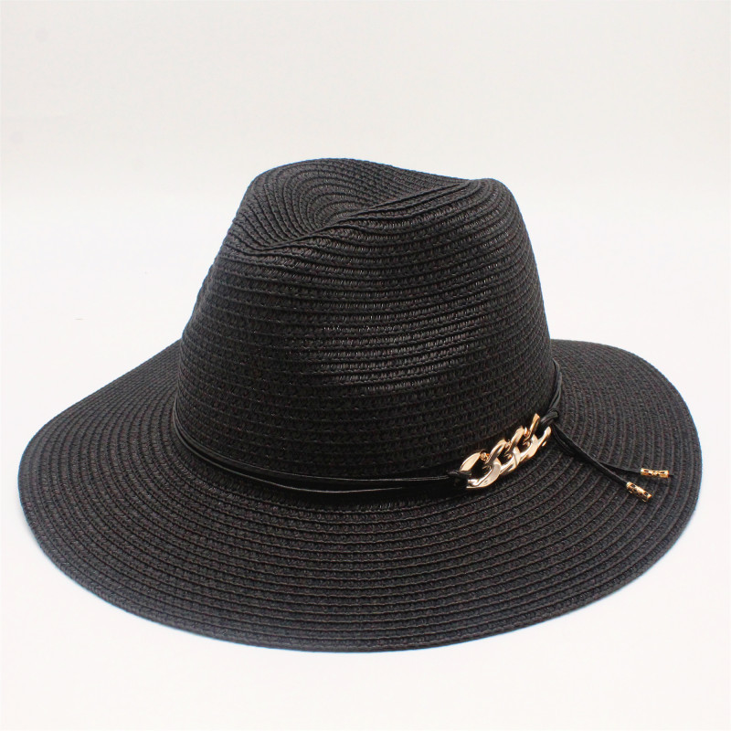 Naiset luonnollinen leveä lieri burr raffia olkihatut hapsut naiset tavallinen suuri ranta kesä aurinkolakit iso olkihattu chapeau