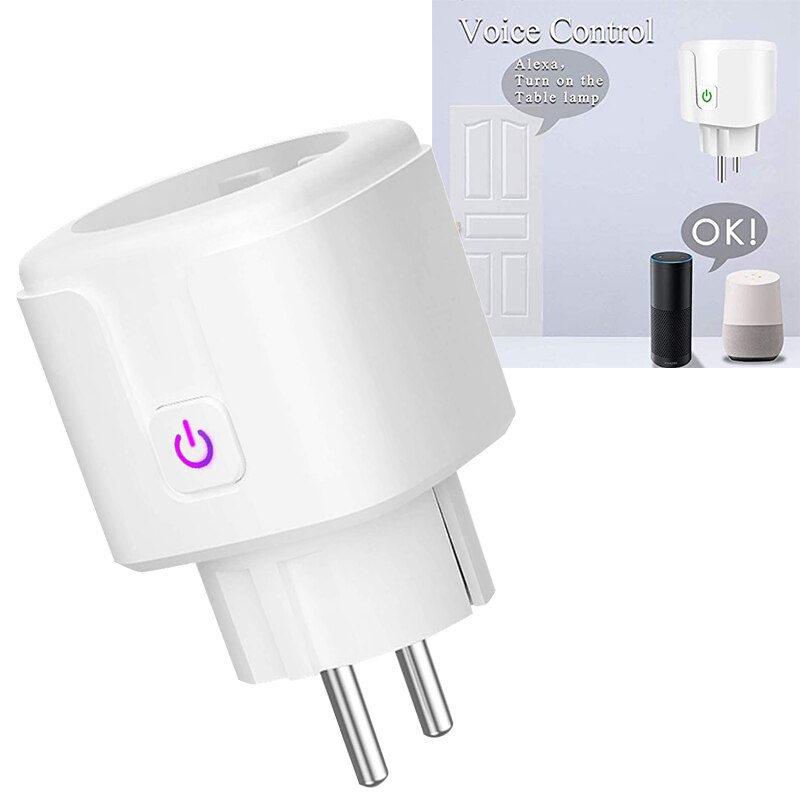 100-240V Wireless Smart Home Power Socket Remote Control Socket WiFi Smart Timer Plug EU US Plug 16A