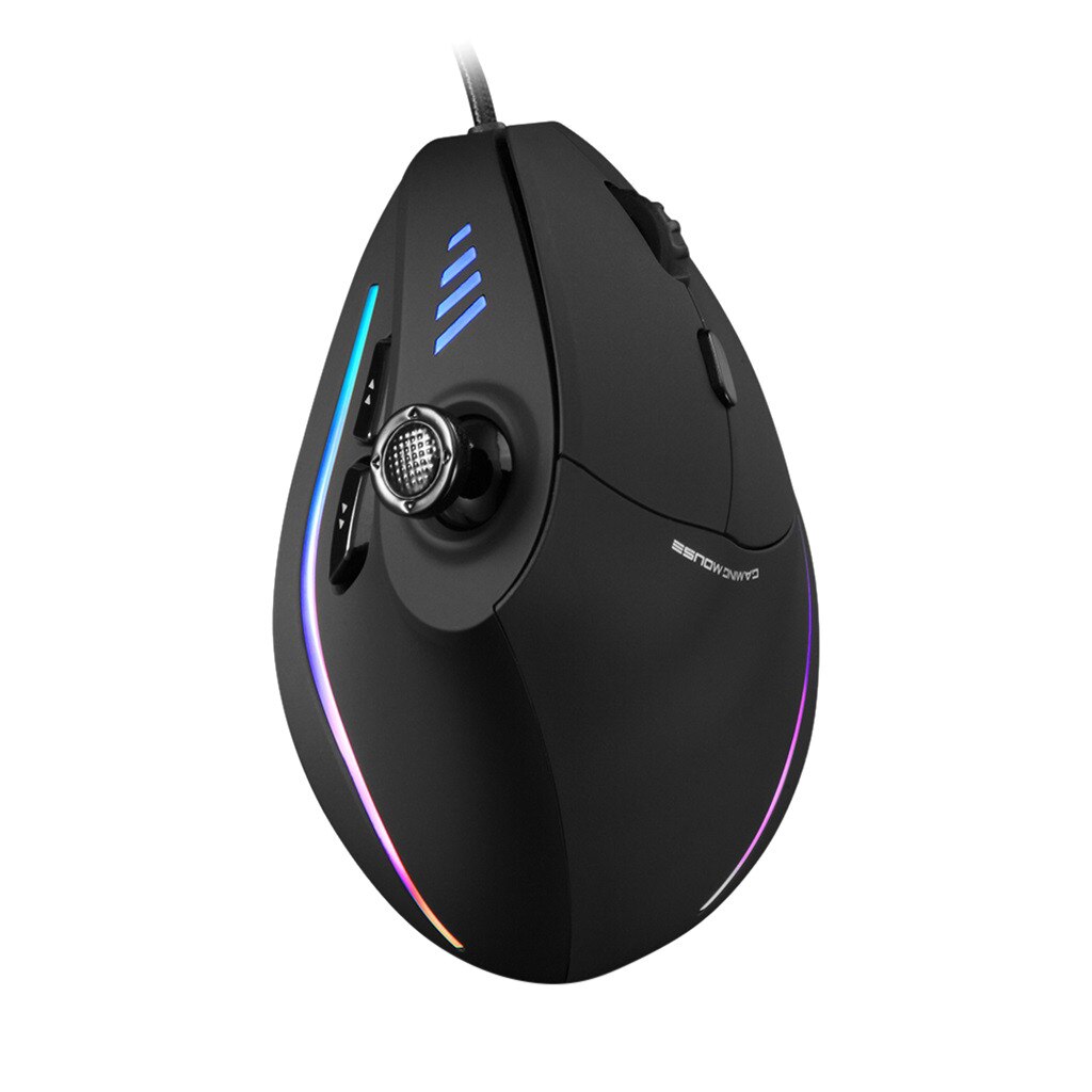 Zelotes C-18 Verticale Kabel Game Led Programmeerbare Afstandsbediening Muis Low Noise Desktop Kantoor Entertainment Laptop Stille Toetsen