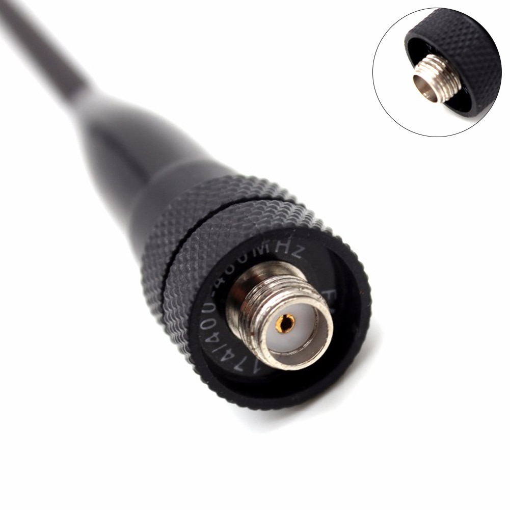 669C SMA Fêmea Antena de Rádio em Dois Sentidos Dual Band Concisão de Fácil Instalação E Moderno Portátil Para BAOFENG UV-5R UV-5RE BF-HF