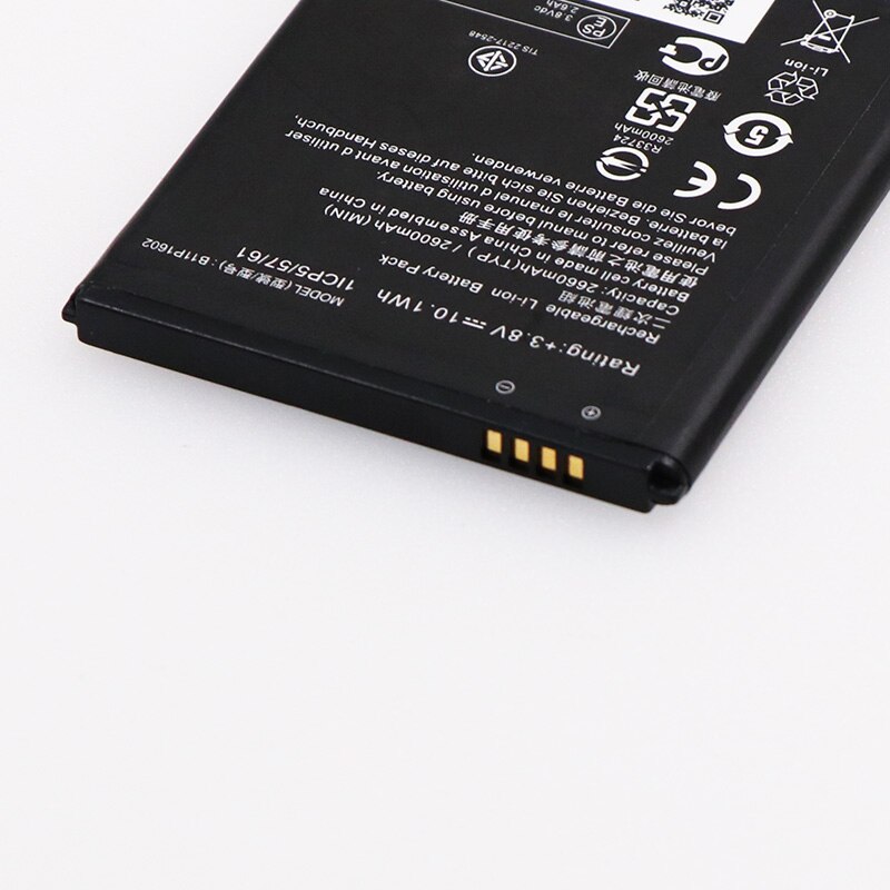 2600Mah Voor Asus Zenfone Gaan ZB500KL X00AD X00ADA X00ADC Batterij B11P1602 Batterij Mobiele Telefoon Vervanging Batteria