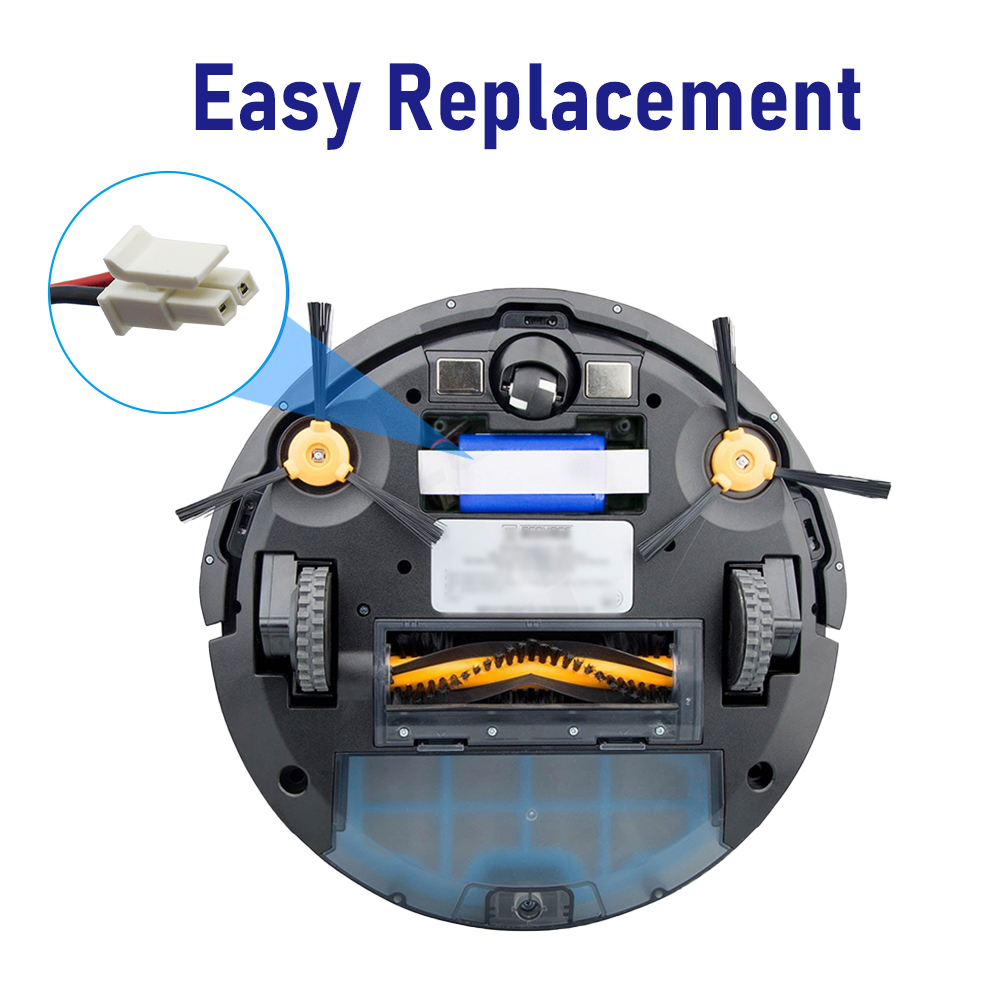 4S1P 14.4V/14.8V 3900mAh Li-Ion battery for Polaris PVCR 3200 IQ Home Aqua Bagotte BG800 KyvolE31 Coredy R750 Vacuum Cleaner