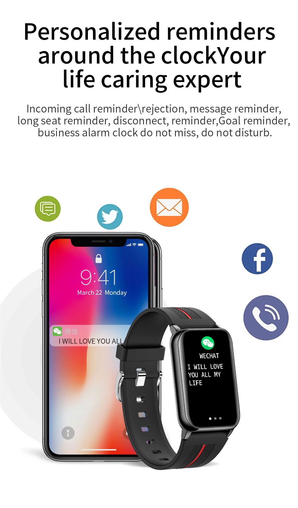 Damen  h76 smart-armbänder mit blutdruck- und herzfrequenzmesser, herren  ip68 wasserdichte schrittzähler-sportuhren und fitness-tracker