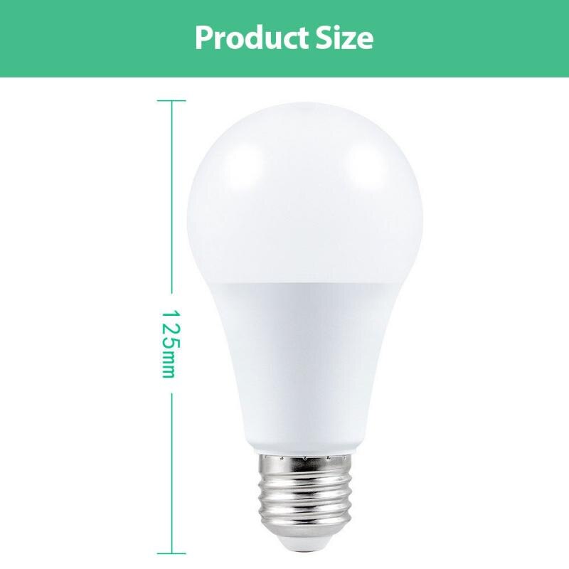 Intelligent remote control bulb light 16 color colorful LED bulb plastic bag aluminum wide pressure RGBW bulb light