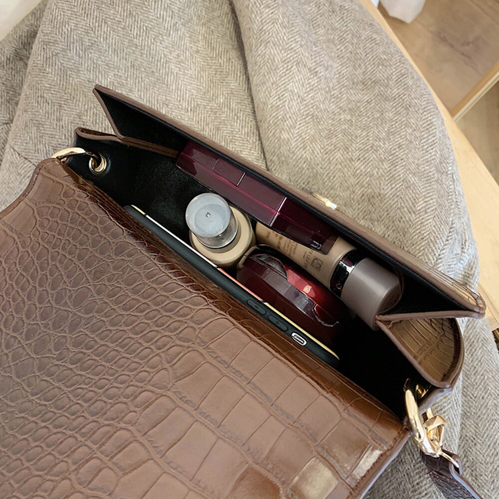 Couleur unie Vintage en cuir Pu sacs de selle pour femmes Mini bandoulière sac de messager femme voyage sacs à main et sacs à main