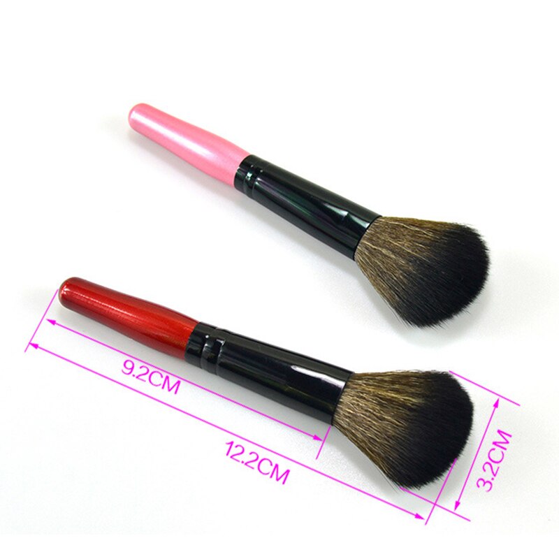 RORASA 1pc Schönheit Frauen Pulver Pinsel Einzel Weiche Gesicht Kosmetik machen-hoch Pinsel Große verlieren bilden Machen hoch freies