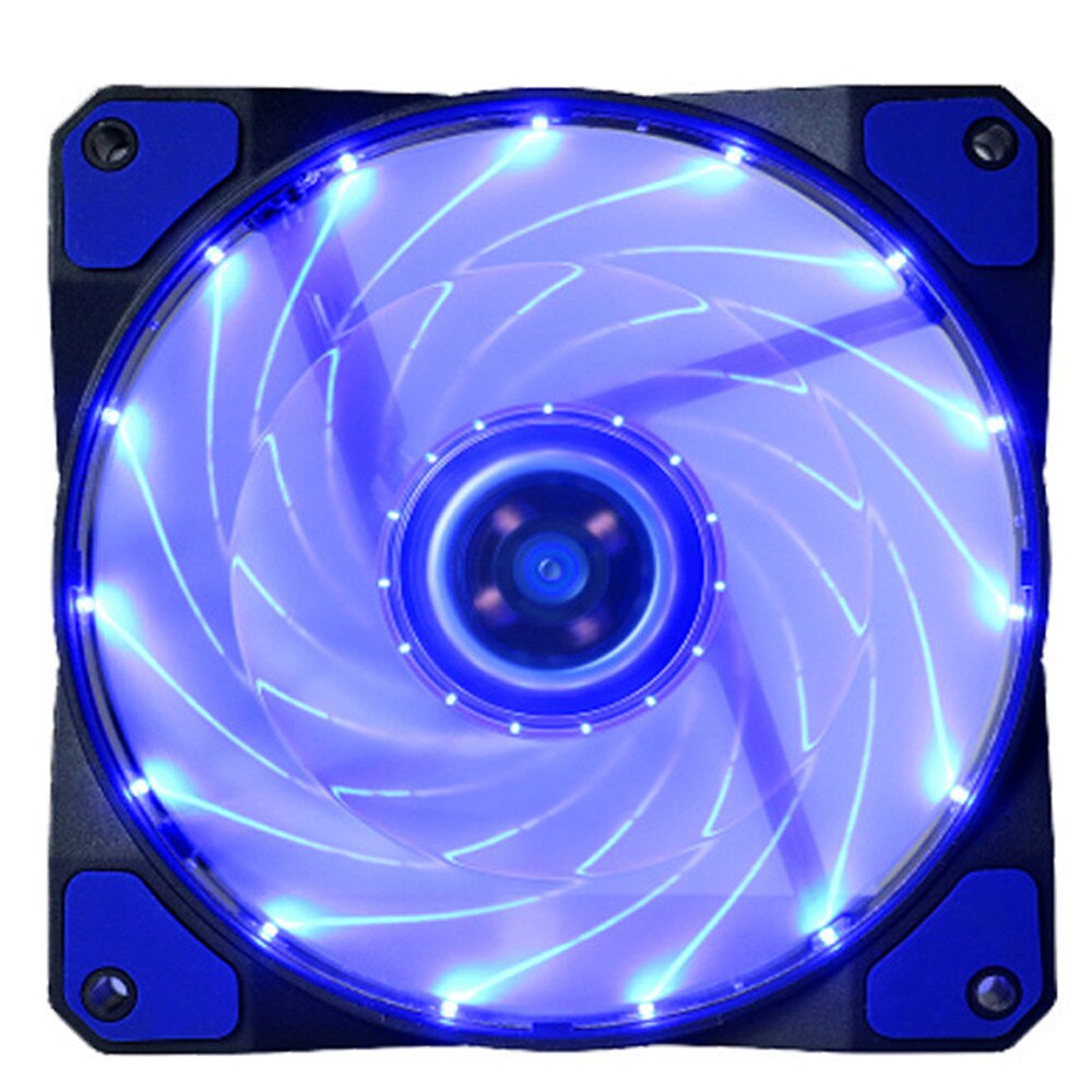 15 LED Light Quite 120mm DC 12V 4Pin PC Computer C... – Vicedeal
