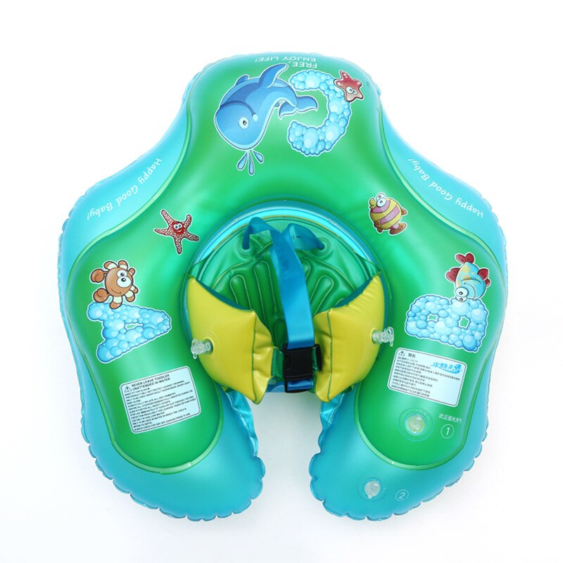 Grün PVC Aufblasbare Baby Schwimmen Ringe für Kinder Im Alter Von 1,5 Monate Zu 3 Jahre Spielen mit Wasser Spielzeug für Pools und Wasser Spaß