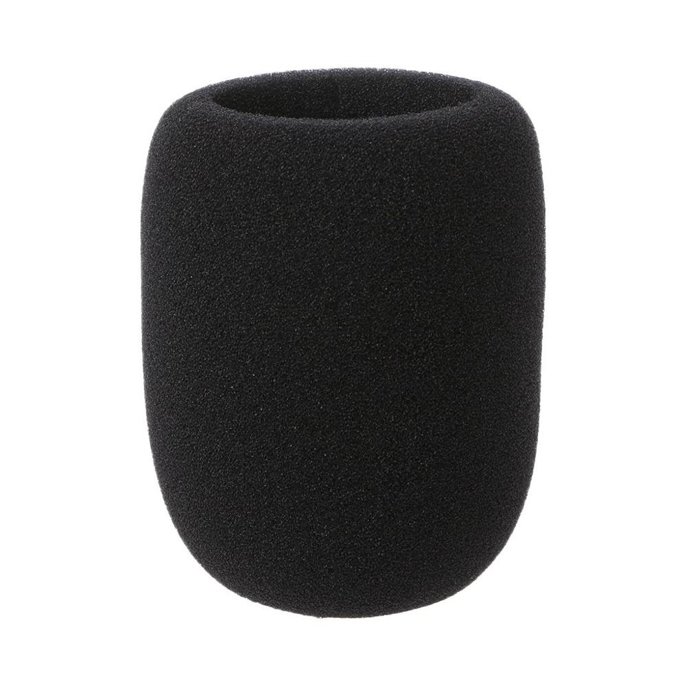 XRHYY 5 Pack Soft Thicken Non-Toxic Waterproof Studio Foam Microphone Cover Head Protective Conference Microphones Sponge Cap