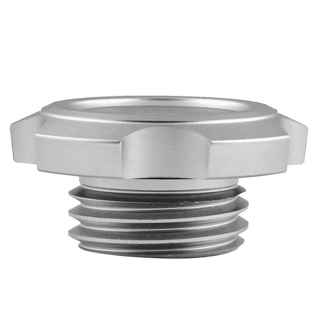 Car Engine Oil Filler Fuel Tank Cover Billet Aluminum For