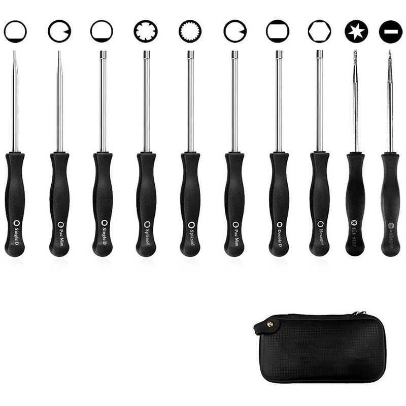 Carburetor Adjustment Tool Kit 10 Pcs, Tune-up Adjusting Tool for Common 2 Cycle Carburetor Engine