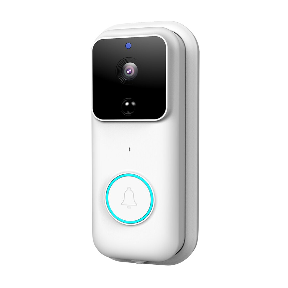 Digitale Smart Deurbel Draadloze Wi-fi Video Deur Ring 170 ° Groothoek Visuele Deurbel Draadloze Beveiliging Camera Bell