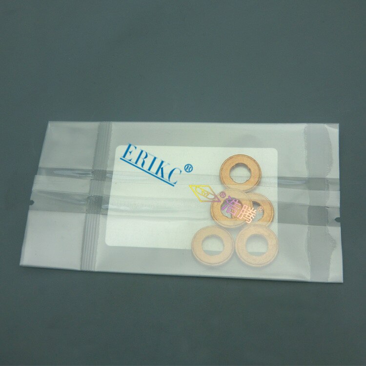 ERIKC Thickness 3.00mm 9001-850C Copper Washer 9001-850C 7.1*15*3mm 9001 850C for Euro3 Euro4 Euro 5 Fuel Injector Nozzle