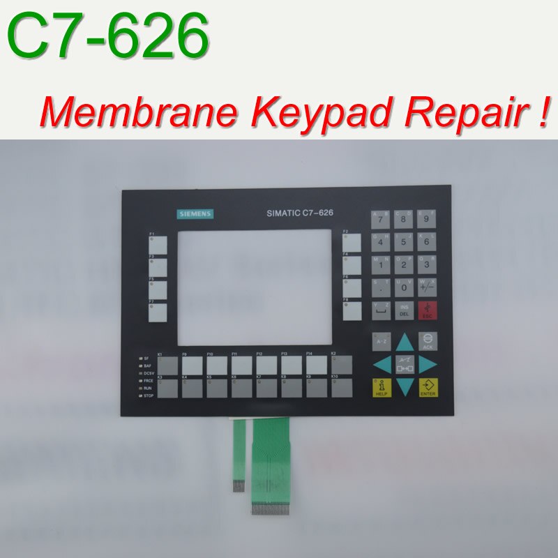 C7-626 6ES7626-1AG00-0AE3 Membraan Toetsenbord voor HMI Panel reparatie ~ doen het zelf, in voorraad Hebben