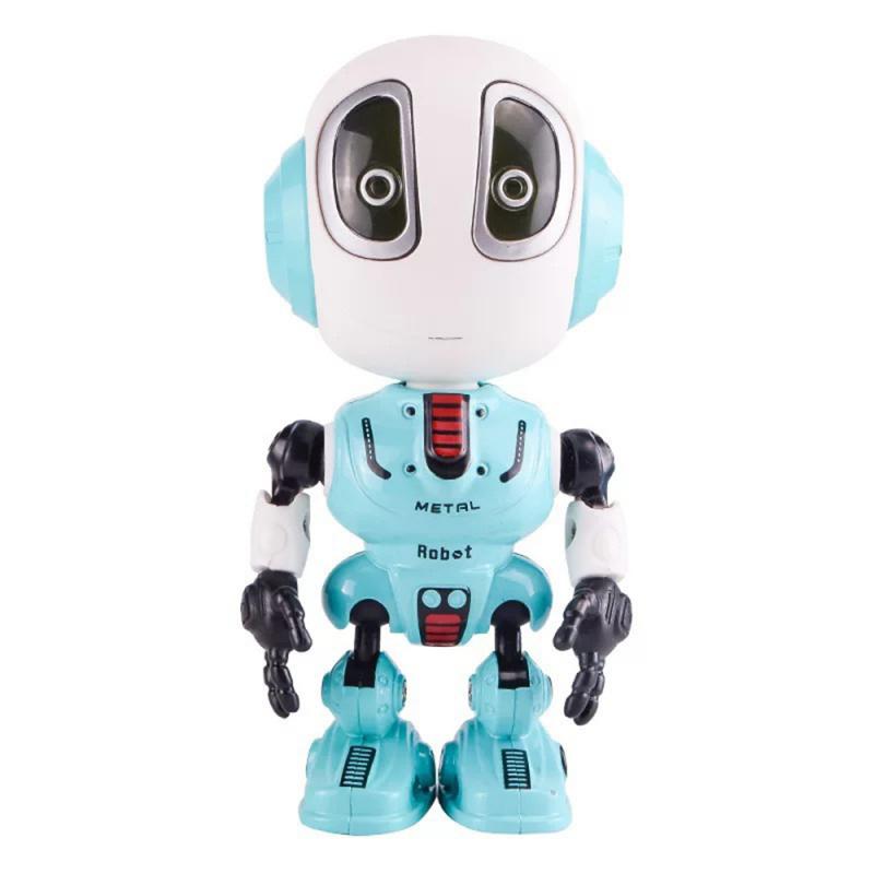 Rc leksaksrobotar intelligent induktionslegeringsrobot med led-ljus barn tidigt pedagogisk leksak interaktiv smarta robotleksaker: 02