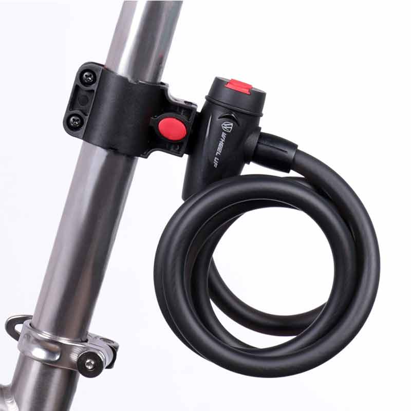 Wheel UP 1.2/ 1.8m Lock Bike Lock Bike Accessories Steel Wire Safety Bike Cable Lock Mtb Road Motorcycle Bike Equipment