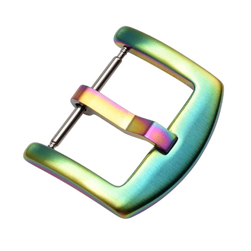 14 16 18 20 22 24 26Mm Metalen Horloge Gesp Solid Button Rvs Geborsteld Sluiting horloge Band Accessoires