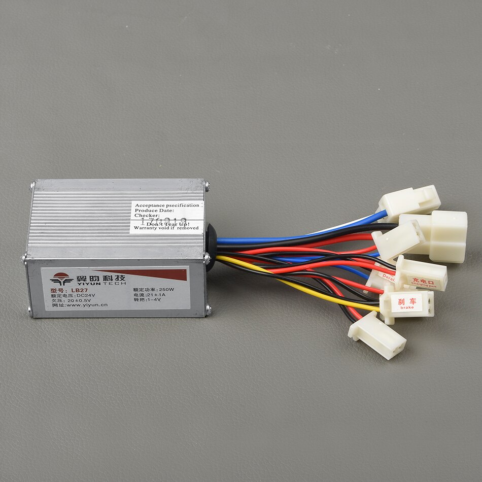 Elektrische Fahrrad Wandlung Bausatz LY mein1016 24V 300W Pinsel Getriebe Motor- Bausatz E Fahrrad e Rolle Pinsel Motor- Regler Gürtel Zubehör