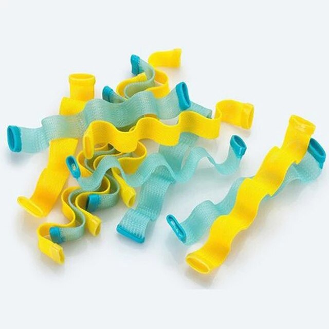 12Pcs Magic Curl Hair Heatless Curls Silk Convenient Non-electric Hair Tool Heatless Curls Satin Curl Maker Overnight Band Silk