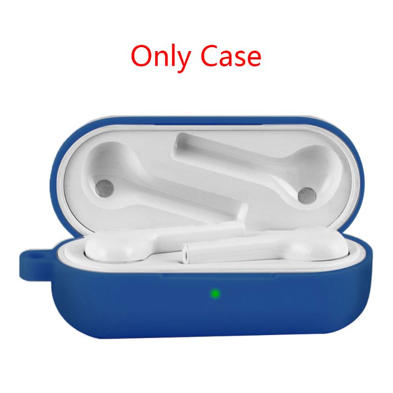 Dustproof Protective Case Shell Soft Silicone Earphone Cover for Honor Magic Earbuds Wireless Headphones Headset: Blue