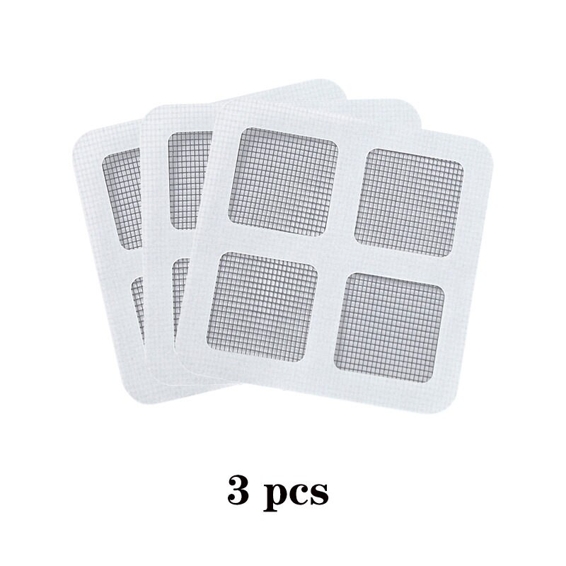 3/6Pcs Raam En Deur Scherm Reparatie Patch Lijm Reparatie Kit Indoor Insect Fly Mosquit Raam Schermen Gordijn klamboe U3: 3pcs