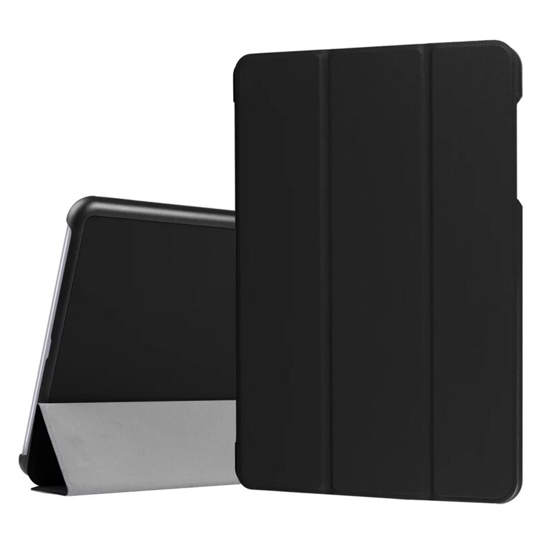 For Asus ZenPad Z10 ZT500KL Ultra-thin Magnetic PU Leather Case Asus ZenPad 3S 10 LTE Z500KL 9.7-inch Funda Cover: black