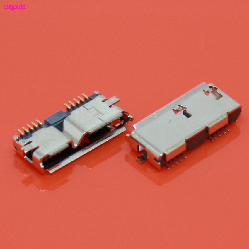 Adaptout 5X Micro USB 2.0 Female PCB Soldering Board 5 Pin Charger Spare Part