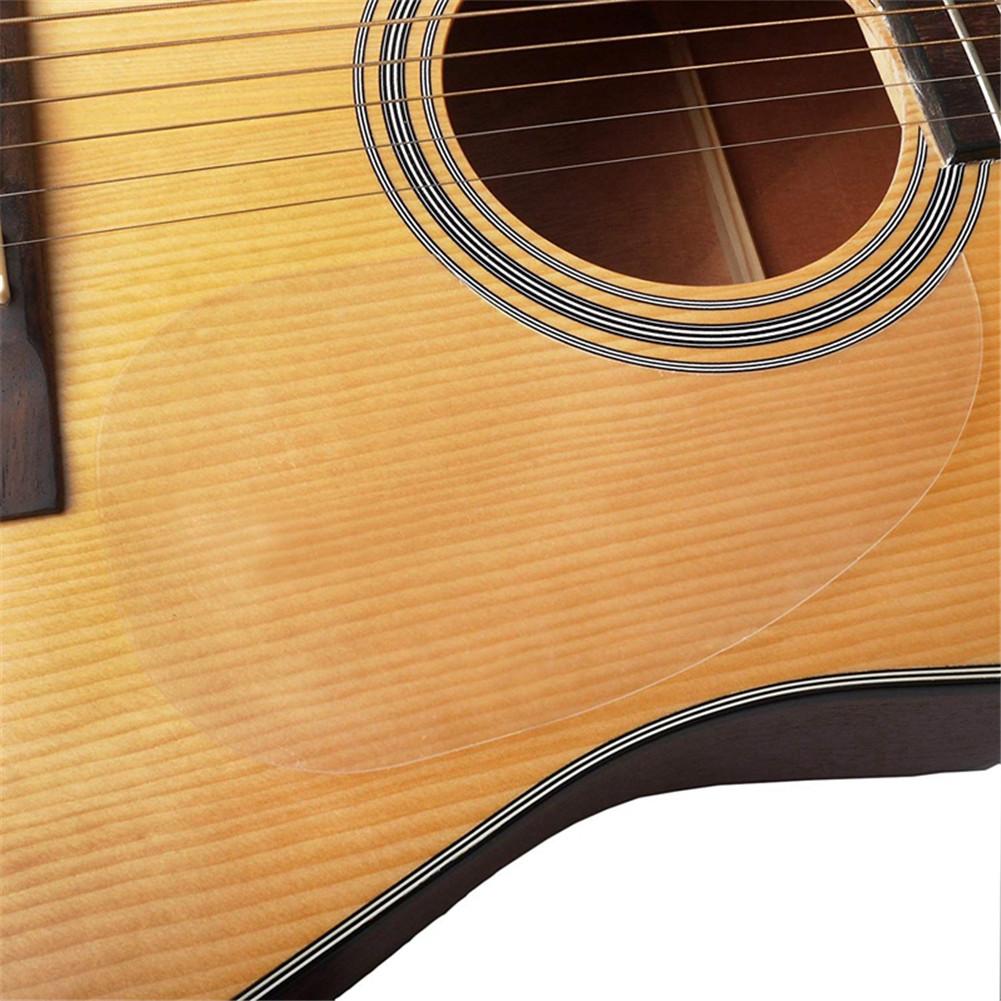 1pc trasparente chitarra acustica battipenna goccioline piastra di protezione autoadesiva per chitarra da 40/41 pollici