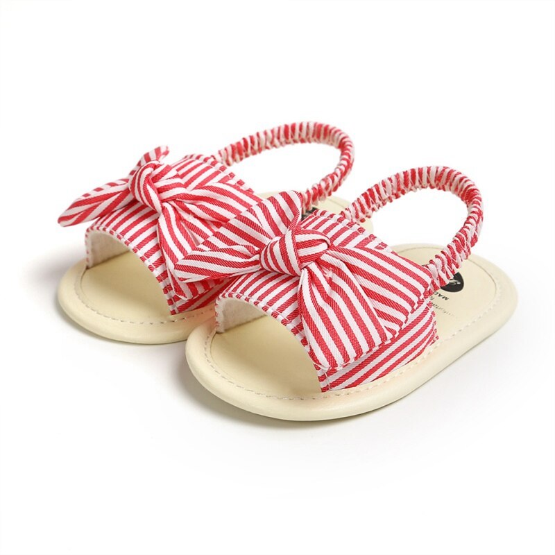 Bobora verão 2020 bebê meninas arco respirável anti-derrapante sapatos de verão sandálias da criança macio soled primeiros caminhantes sapatos 0-18m