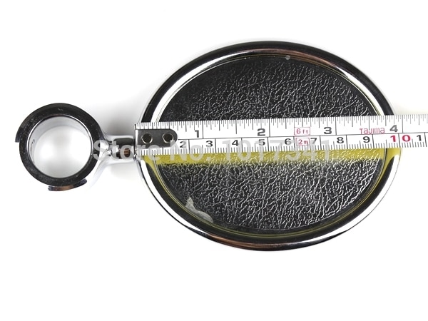 Oval Decal Holder, Badge Holder, Chromeplated, Beer Tap Accessories