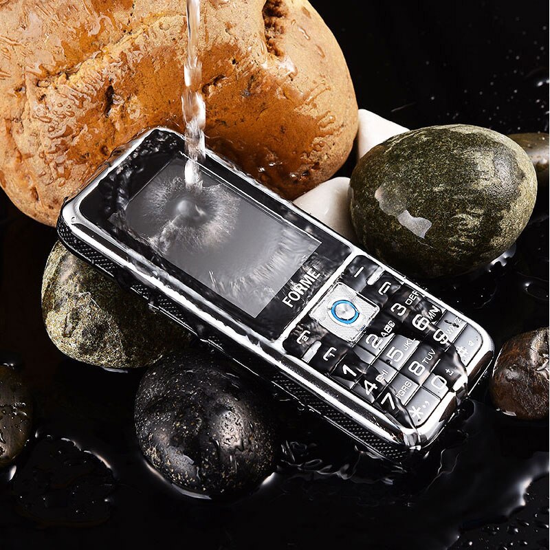 Real IP67 waterproof big button EN+Russian keyboard long standby battery mobile phone X-MAN suppot Russian Turkish Arabic Hebrew: Add 8GB TF Card / Black EN-RU keyboard