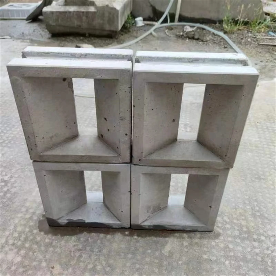Betonimuotti Seinille 20x20x10cm - Kaksipuolinen Onttoihin Sisustuskohteisiin Puutarhaan ja Ulkokäyttöön