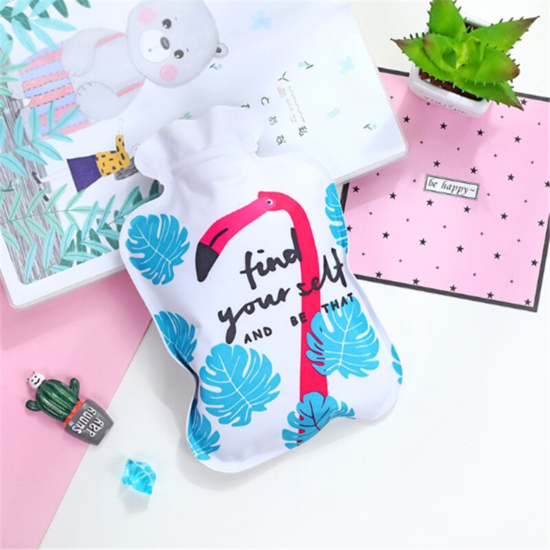 Winter Warm Injection Water Bottle Cute Cartoon Hand Warmer Water Bottle Student Dormitory Warm Baby Wärmflasche: large swan head