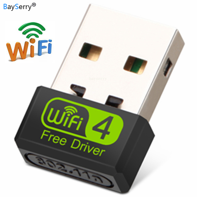 Mini USB wifi Adapter Free Driver Wireless network Card wifi antenna transmitter PC WI-FI LAN Internet Receiver Plug 802.11b/n/g