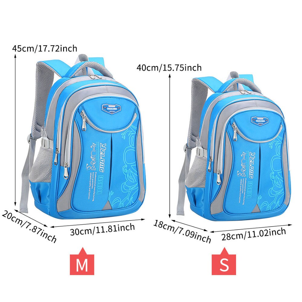 Primary Students Schoolbag Big Capacity Children Backpack Bag Reduce the Burden of Books Waterproof Pack for Teenager Girls Boys