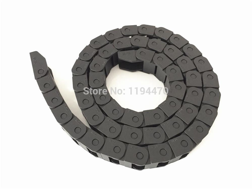 1 stk/parti 10 x 15mm r38 kabel trekkkjede wireholder med endekobling 10mm x 15mm l1000mm 40 " til 3d cnc rutermaskin