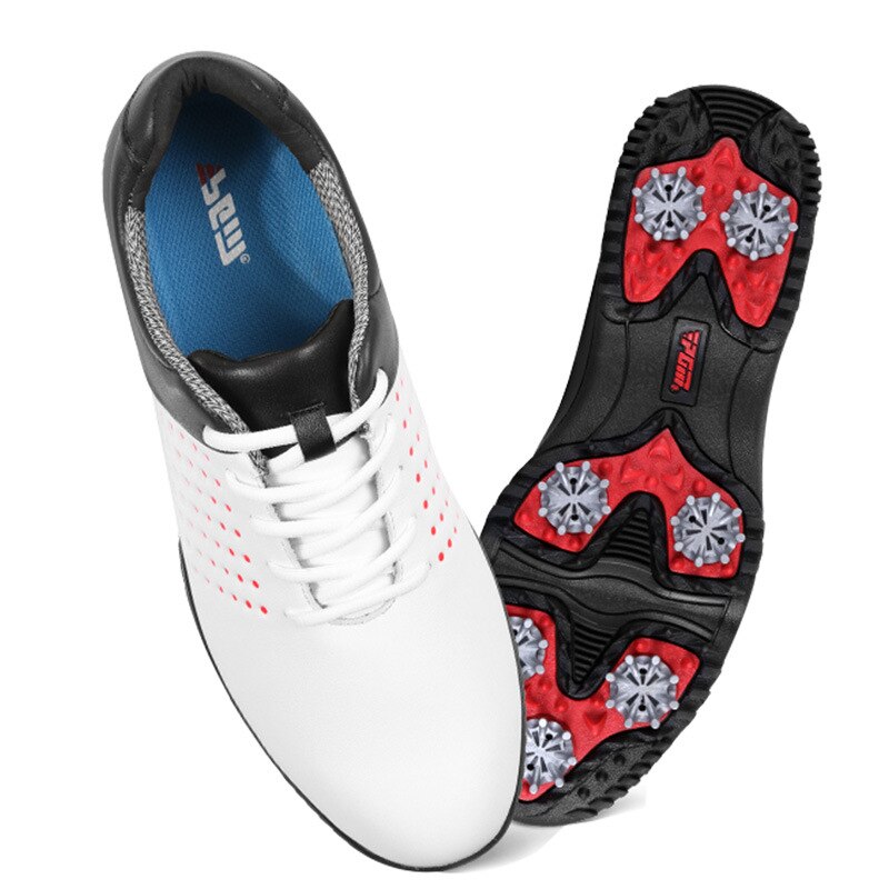 Basquette homme club de golf homme chaussure homme luxe chaussures golf homme Chaussures de Golf imperméables et respirantes pour hommes, baskets de sport décontractées et antidérapantes de Style Brogue