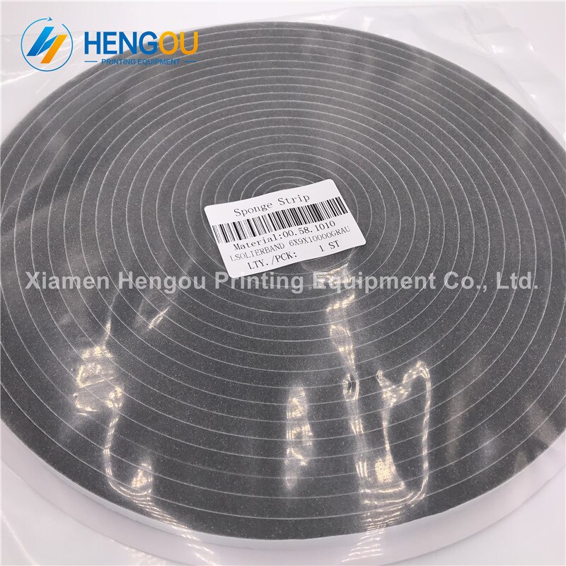 5 piece Printing Tessamol Strip 00.580.1010 for Hengoucn Printing Machine Consumable Sponge Strip 00.580.1010