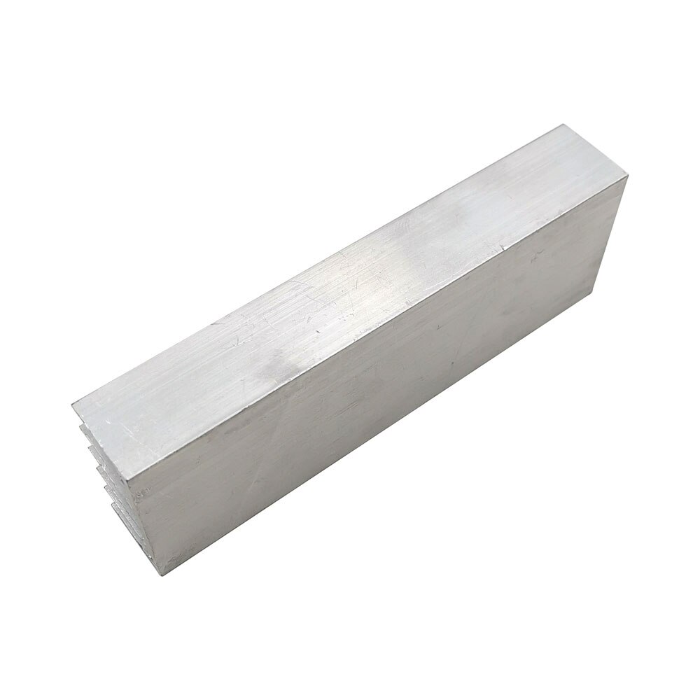 2 st 120 x 40mm kylfläns för led-lampor aluminium kylkort radiator 12cm cool panel ob led belysning diy