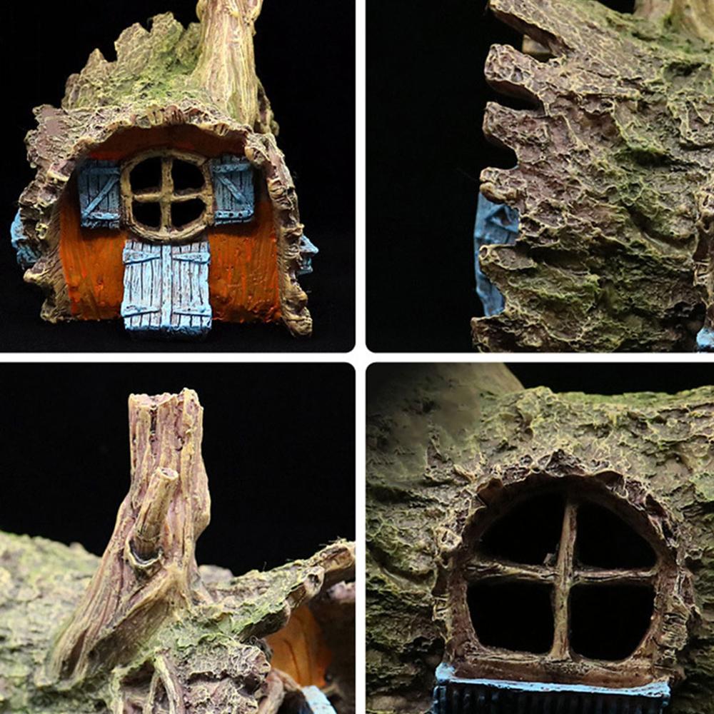 Aquarium Ship Decorations Fish Tank Ornaments - Resin Material Sunken Ship Decor