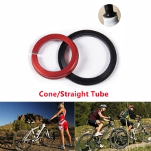 Fiets Vork Rechte Taps Toelopende Stuurbuis Kroon Ring Vork Balhoofdbuis Adapter Reducer Aluminium Fietsen Headset Ring Pakking