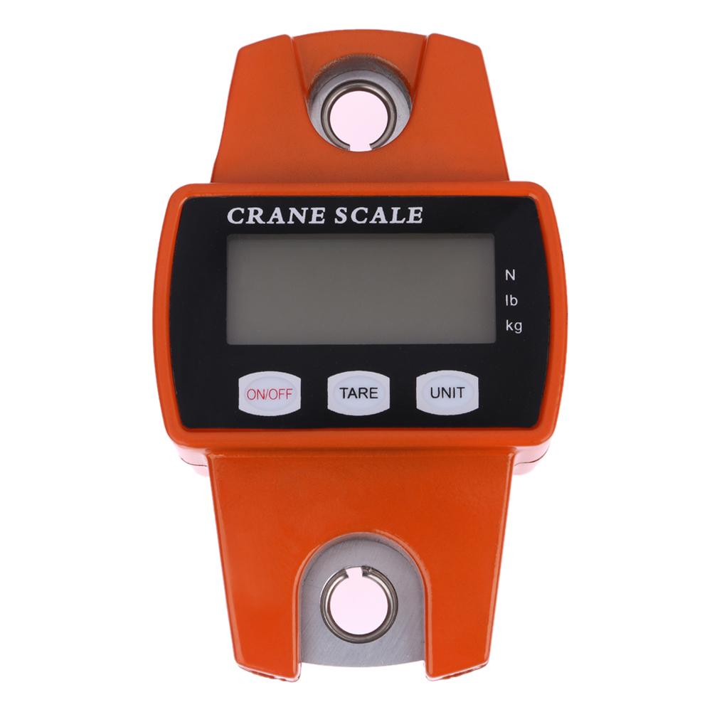 Weight 300kg Mini Crane Scale Portable LCD Digital Electronic Hanging Hook Scale Heavy DutyWeight Tool