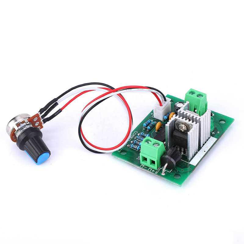 DC motor speed controller card 12-24V 6A DC motor speed controller card module PWM continuous speed regulation